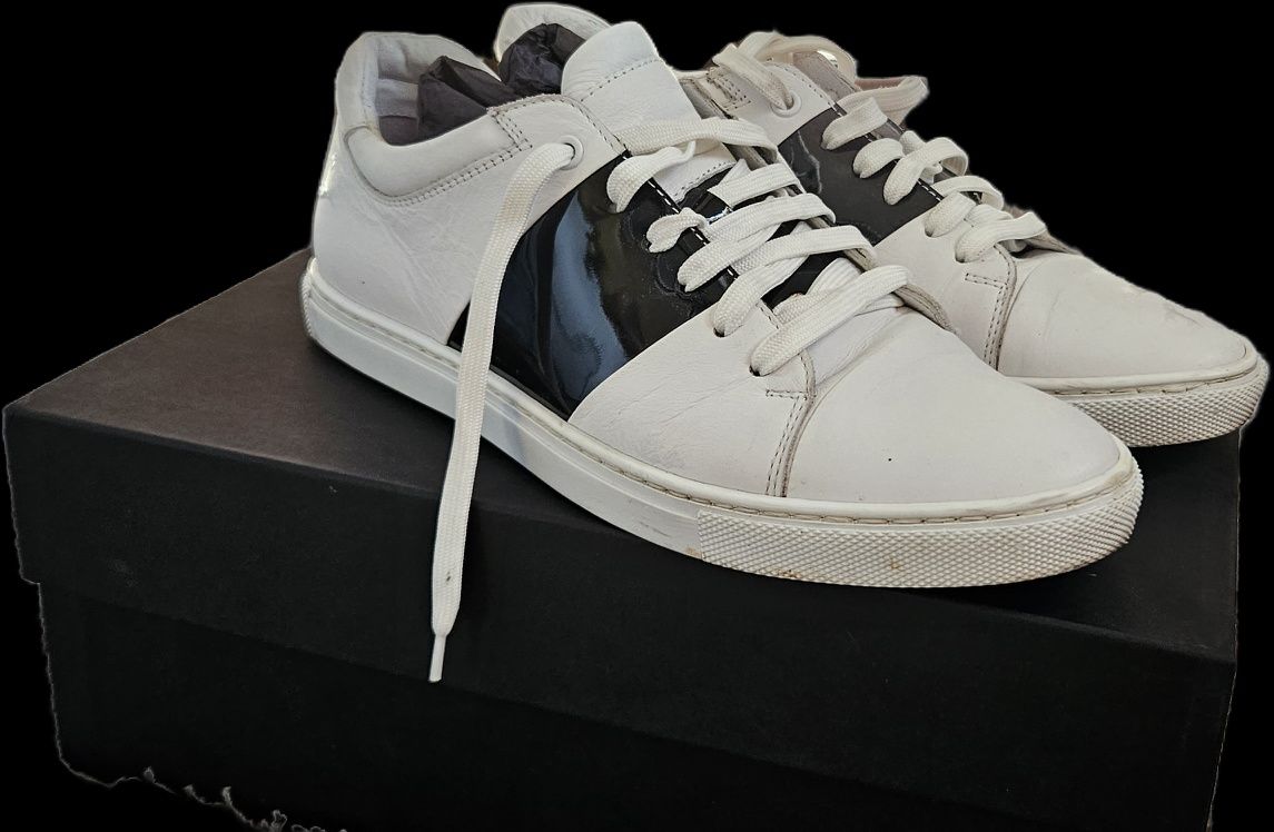 Buty sneakersy giacomo conti/ Domeno białe r.40
