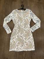 платье Gepur  платье из прошвы Zara  кружевное 3за2000