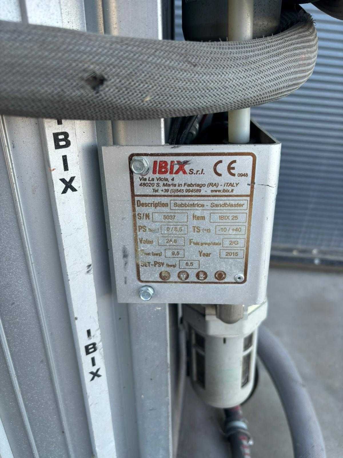 Piaskarka sodowarka Ibix