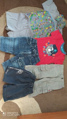 Набір літнього дитячого одягу на хлопчика 74-80р