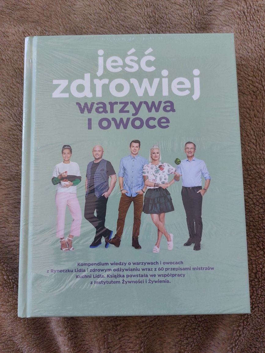 Komplet 6 książek kucharskich z Lidla, książka kucharska