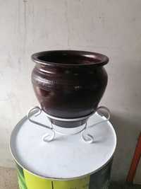 Vaso com suporte