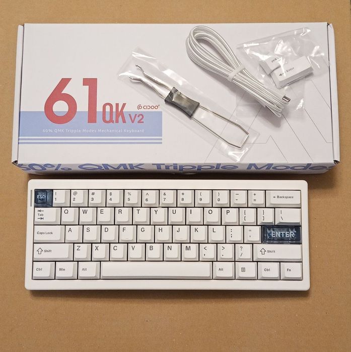 Клавіатура Cidoo Qk61 v2 має на 60%