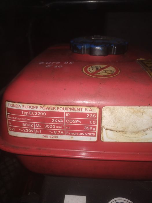 Генератор honda 2 кВт з Європи