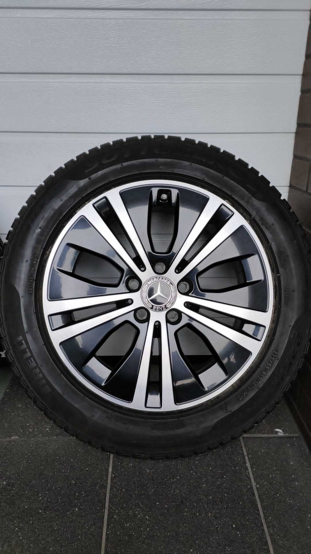 Koła Mercedes E-Klasa W213 17'' 5x112 opony 225/55/17 TPMS OL1215