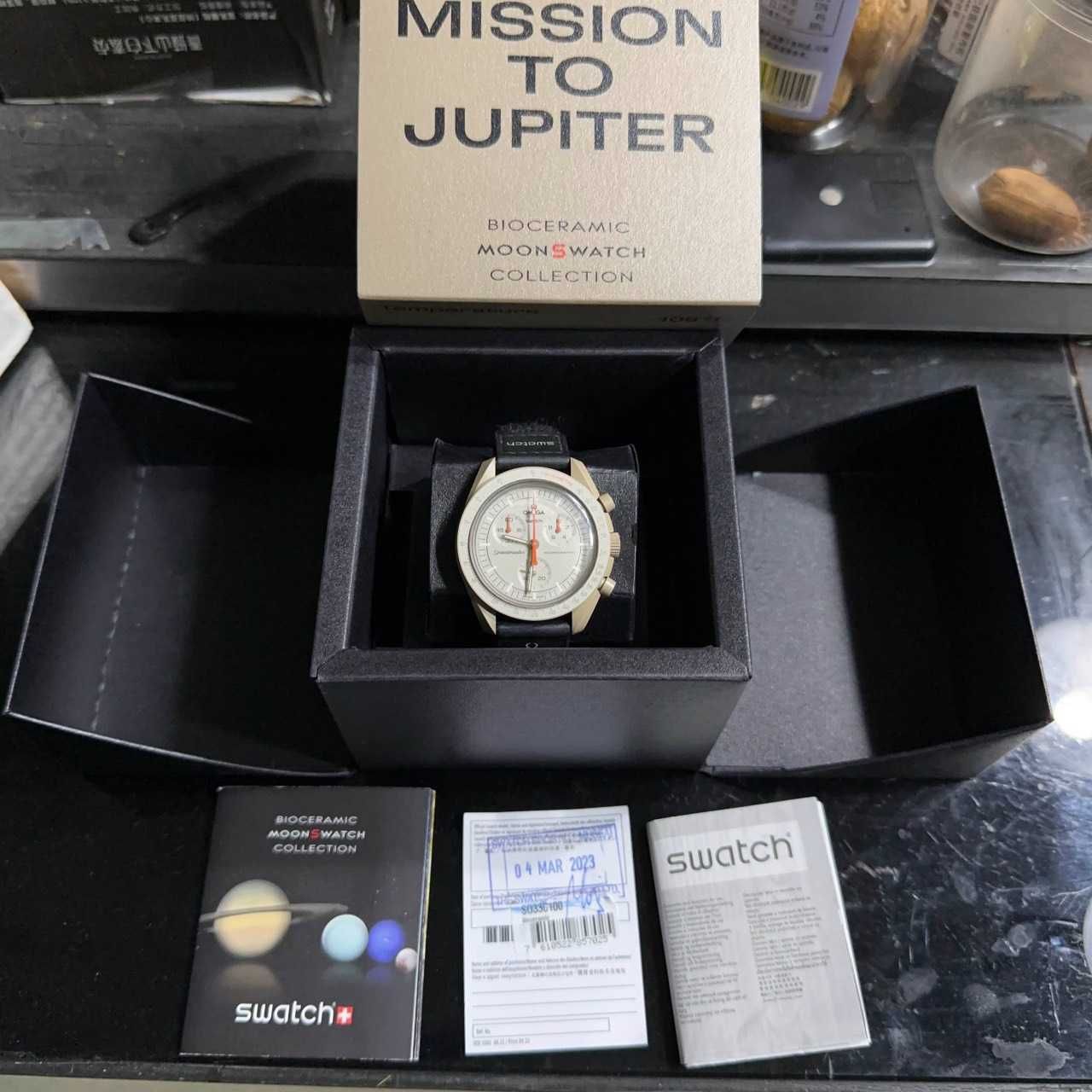 Swatch x Omega Bioceramic Moonswatch Mission to Jupiter