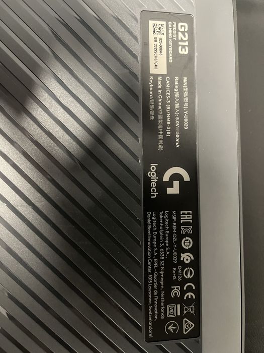 Klawiatura gamingowa Logitech G213 Prodigy