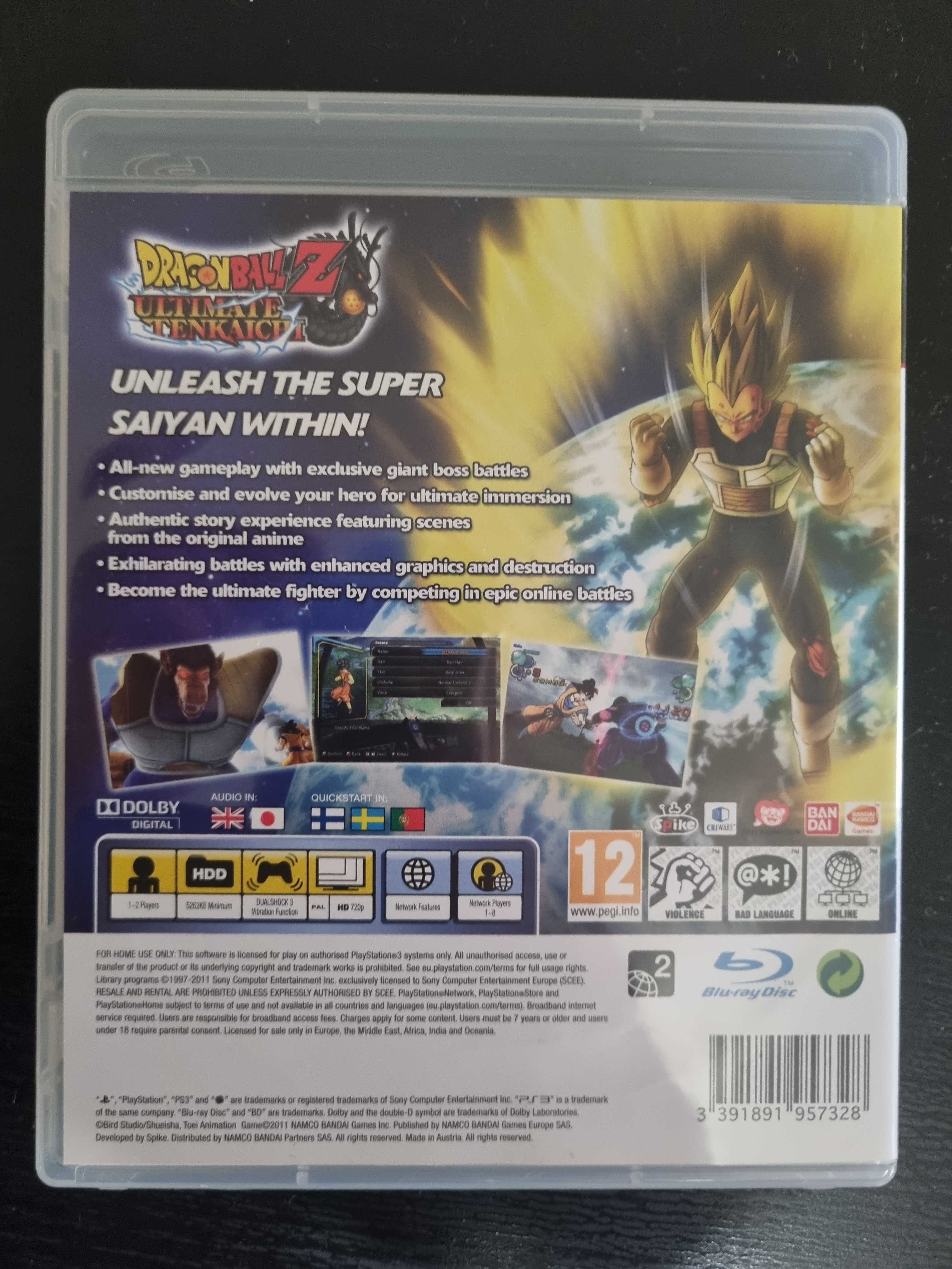 Ps3 - Dragon Ball Z - Ultimate Tenkaichi