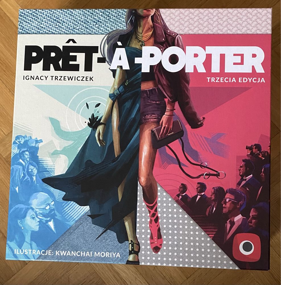 Pret-a-Porter - gra planszowa, Ignacy Trzewiczek, wersja kickstarter