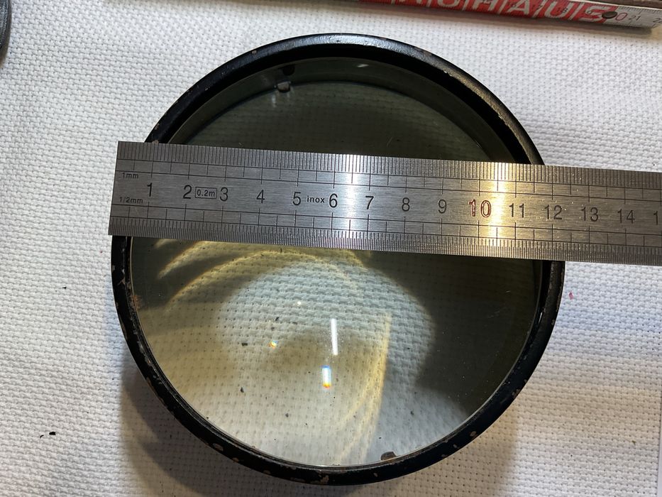 Lupa antiga de leitura