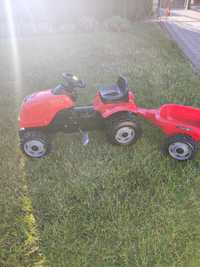SMOBY Traktor z przyczepą FARMER XL czerwony na pedały
