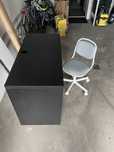 Biurko Ikea Micke + krzesło Ikea Orfjall