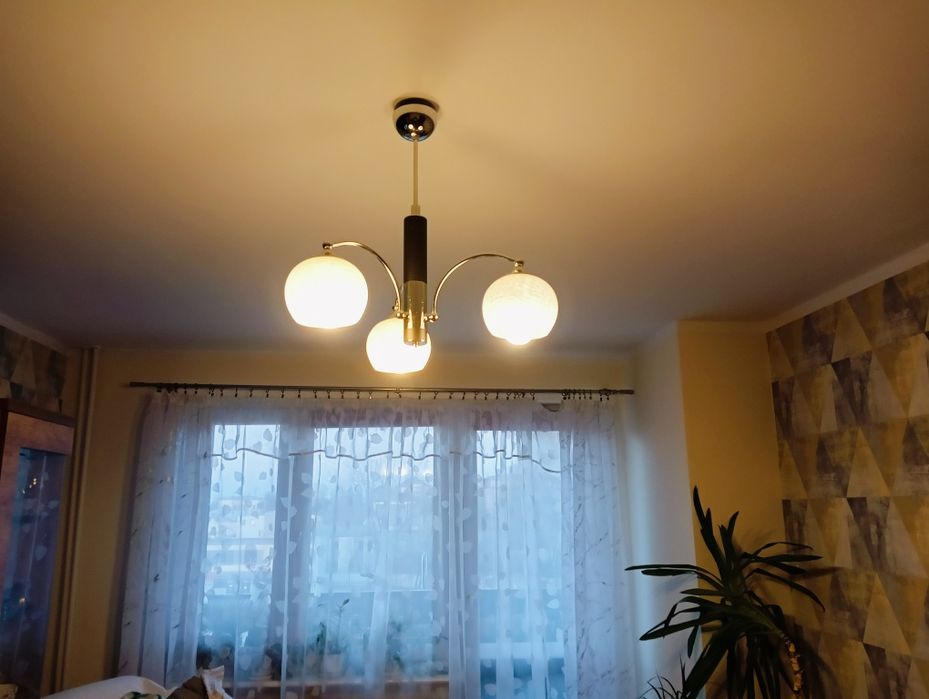 Żyrandol 3klosze lampa