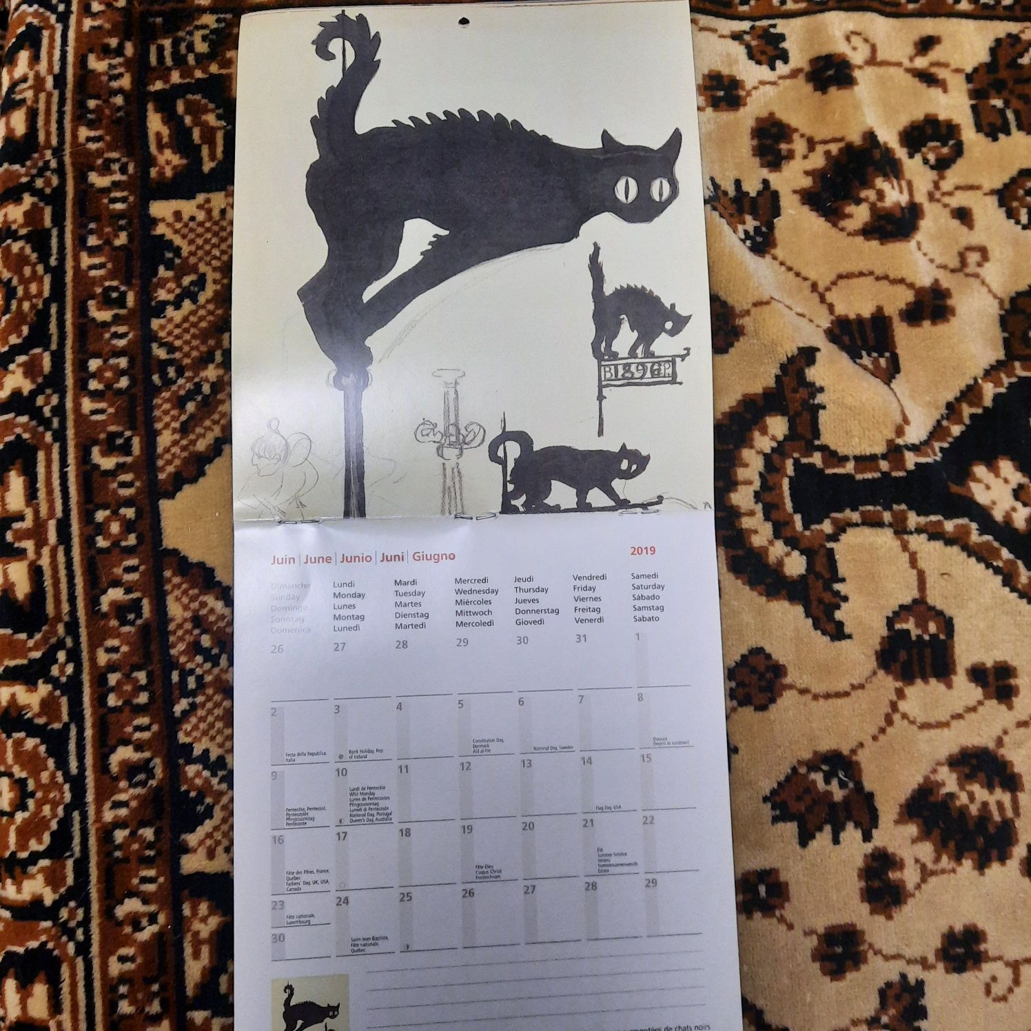 Перекидной Календарь 2019 год
Стейнлен и его кошки
Steinlen 2019