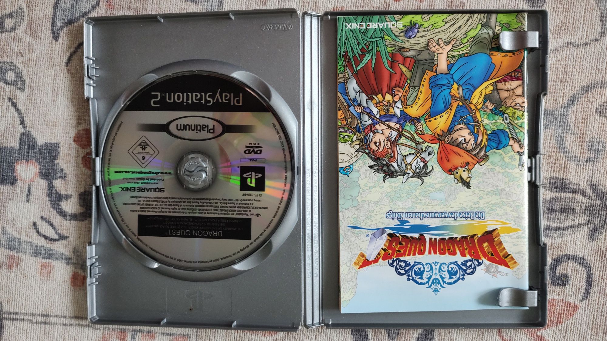 Gra Dragon Quest The Journey of the Cursed King na PS2 PlayStation 2