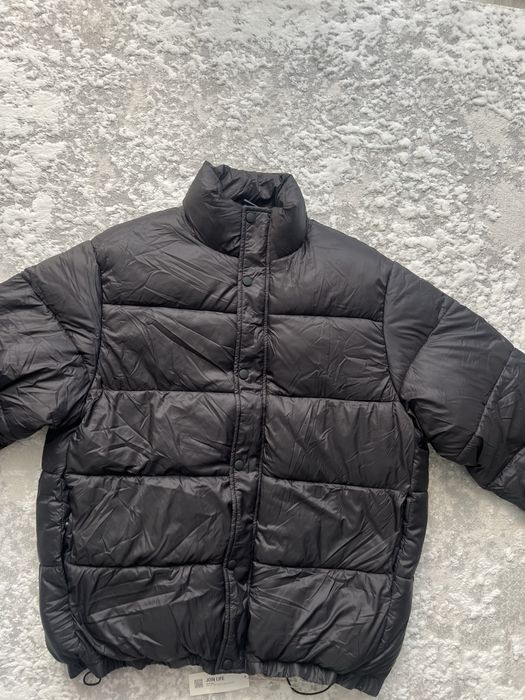 Дута куртка, пуффер Zara L чоловіча зима