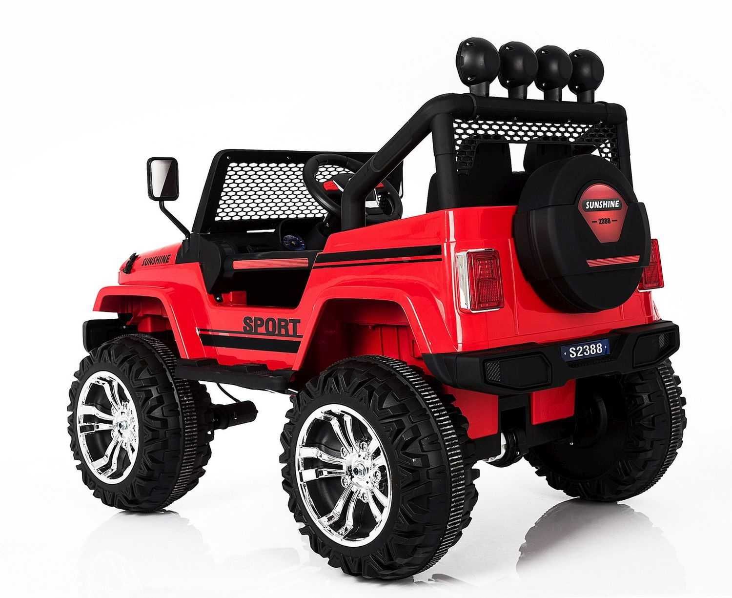Auto samochód na akumulator JEEP SUNSHINE 4x4 limuzyna jeździk autko