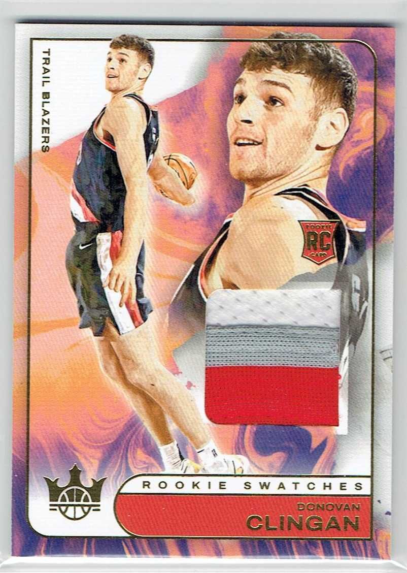 Karta NBA jersey,  Donovan Clingan, Portalnd Trail Blazers