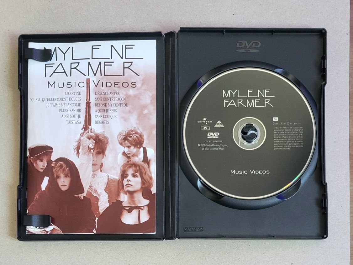 Mylene Farmer - Music Videos (2000) DVD