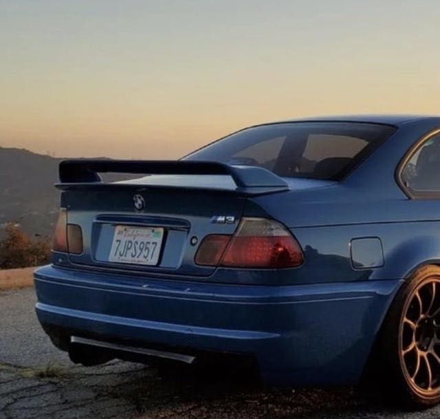Спойлер BMW E46 накладка на багажник ляду бленда антикрыло Е46 лавка