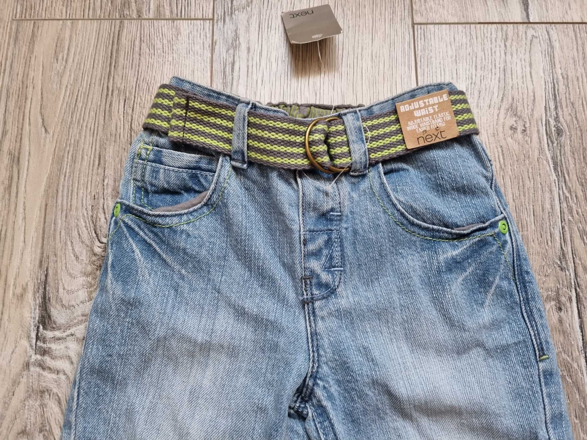 Spodnie jeansowe dziecięce Next rozmiar 98 cm nowe z metką