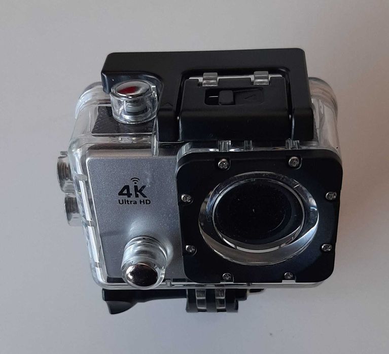 Camara 4k com muitos acessorios