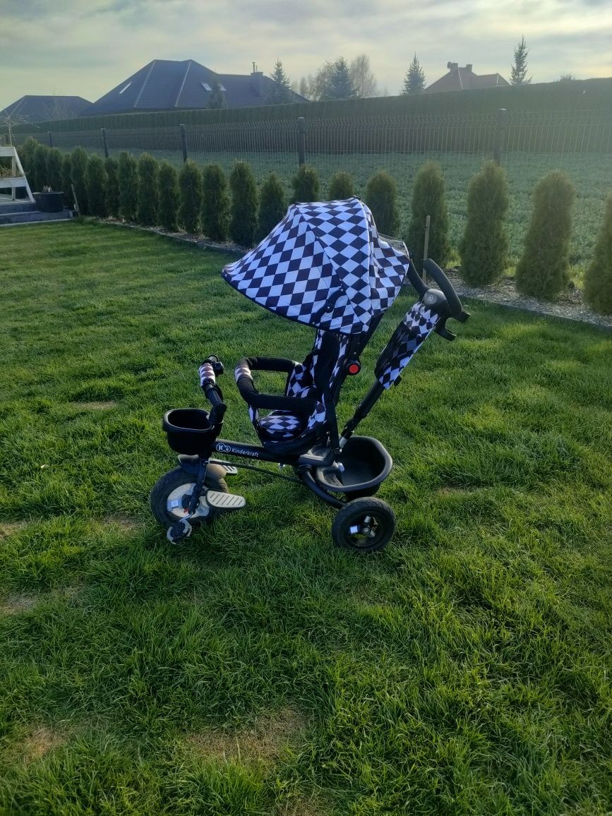 Kinderkraft aveo rowerek trójkołowy wózek spacerówka