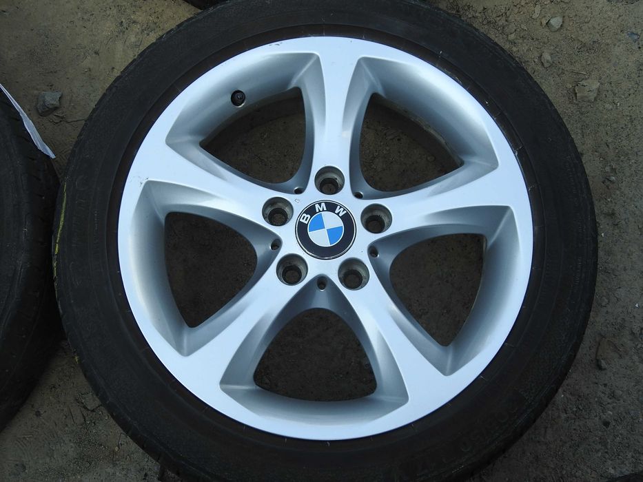 4xAlufelgi BMW Oryginał 17'' 5x120 ET 47 7J Super Stan
