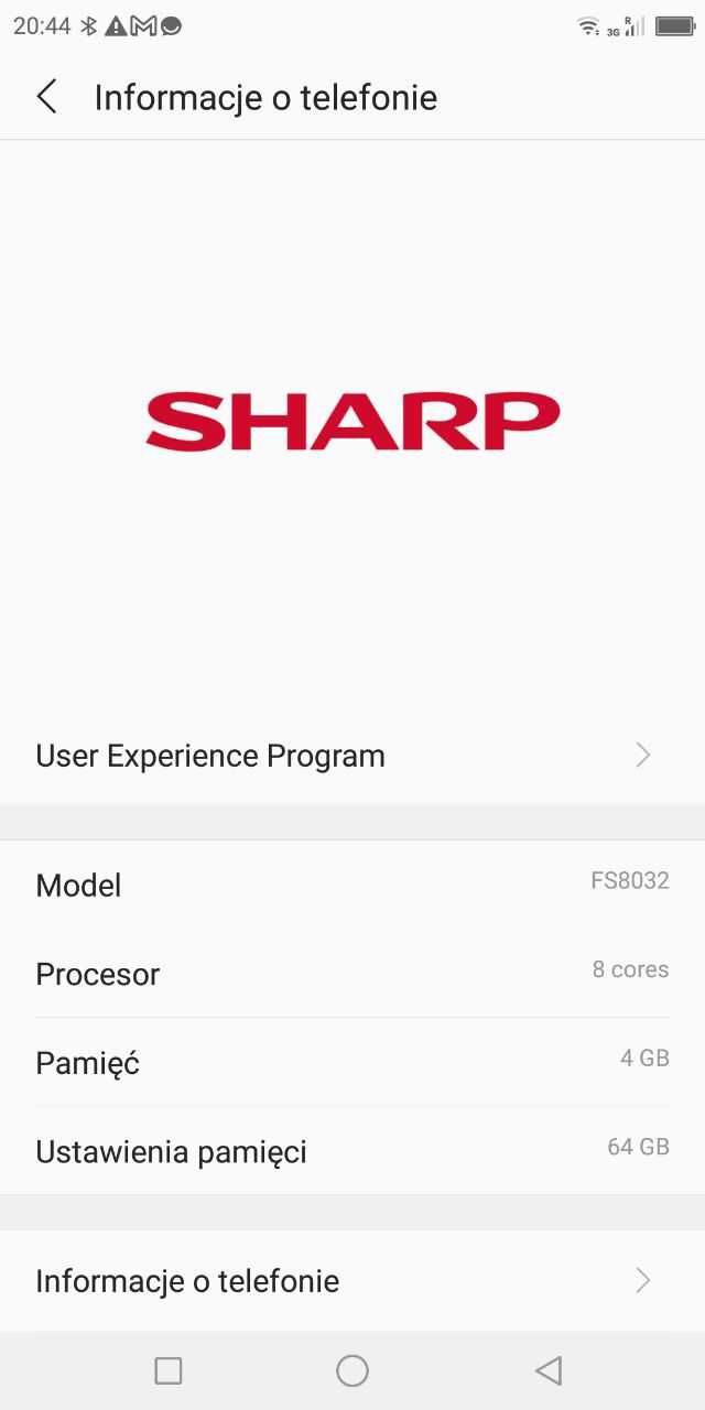 Telefon Sharp Aquos S3 4/64