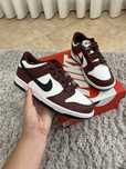 nike dunk low pretas e bordeaux