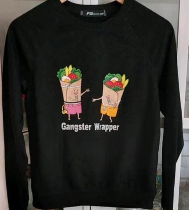 Худі чорний толстовка світшот, розмір XS/S.