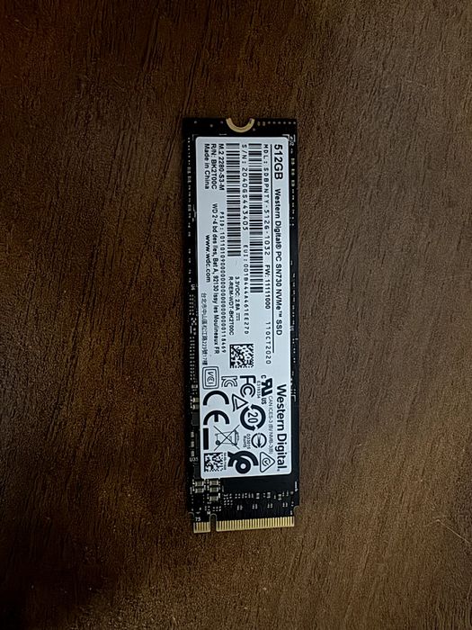 SSD m2 Nvme 512gb в чудовому стані