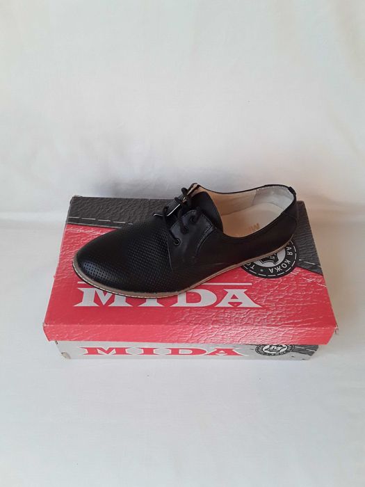 Туфлі жіночі Mida чорні 38р. (Натуральна шкіра)