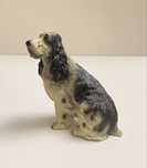 Stara figurka ceramika bizkwit Cocker Spaniel