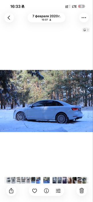 Продам Audi A3 8v 2.0 tdi официал,первый владелец