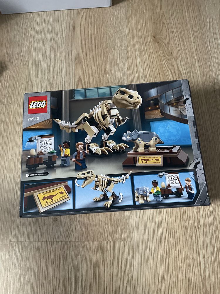 Lego 76940 NOWE jutrassic world t-rex szkielet