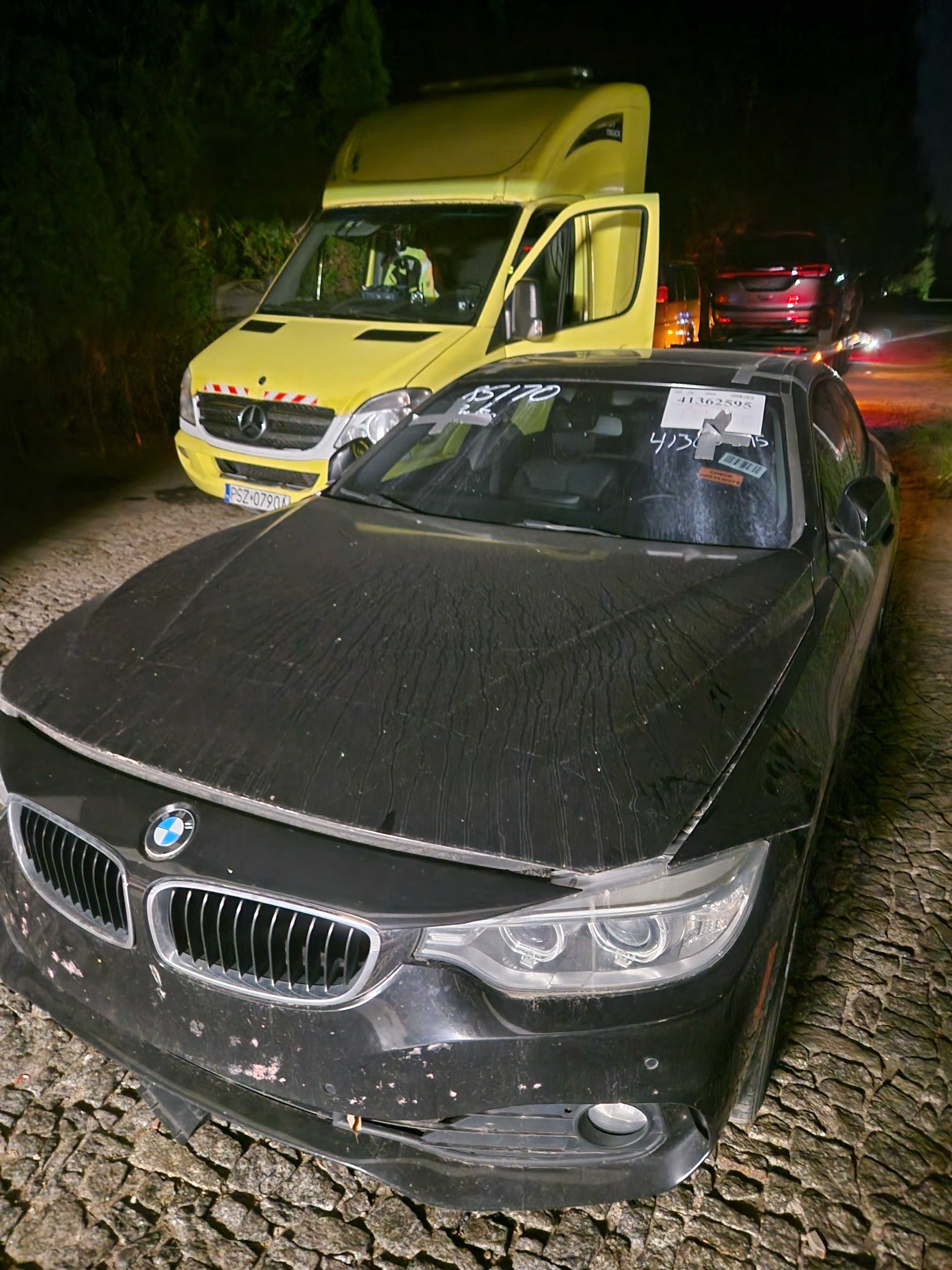 Bmw f32 f33 f36 przód maska lampy blotnik zderzak  czesci