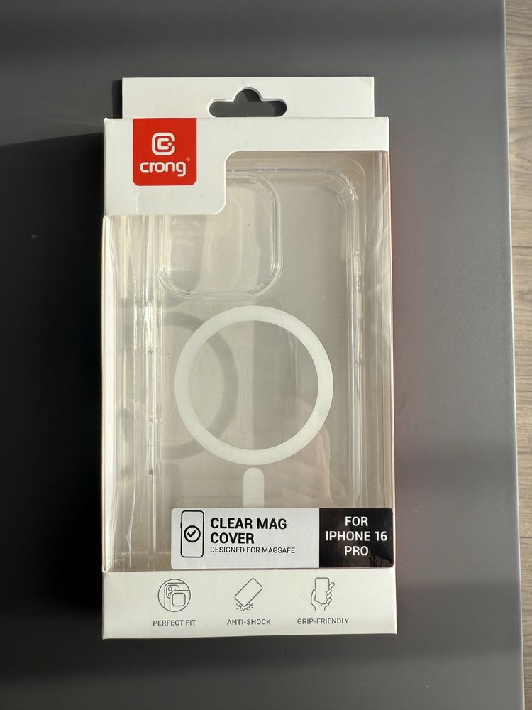 Etui CRONG Clear MAG Cover MagSafe Iphone 16 pro