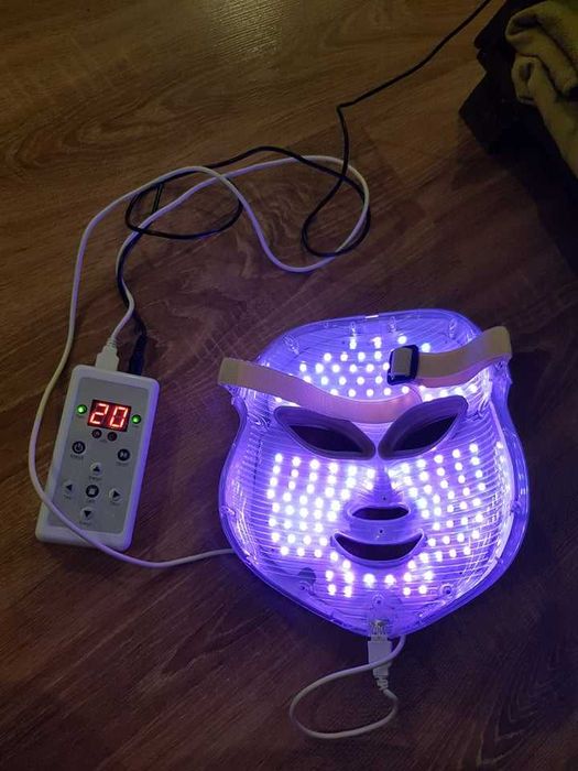MASKA LED + Peeling kawitacyjny 6w1 OKAZJA
