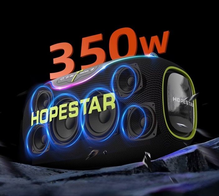 Портативна колонка Bluetooth Hopestar A80 350W