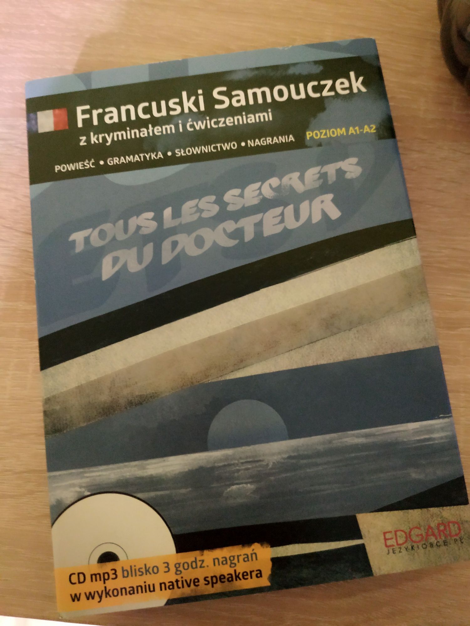 Francuski z kryminałem materiały do Francuskiego z płytą cd