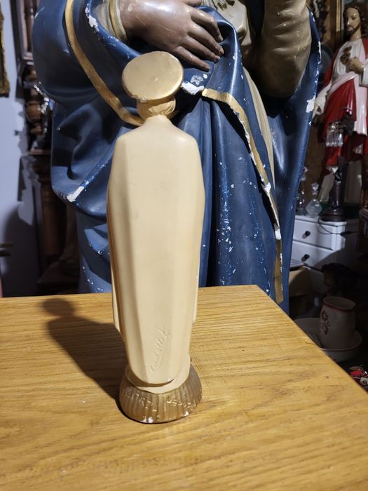 Stara figurka Święty Józef Cieśla