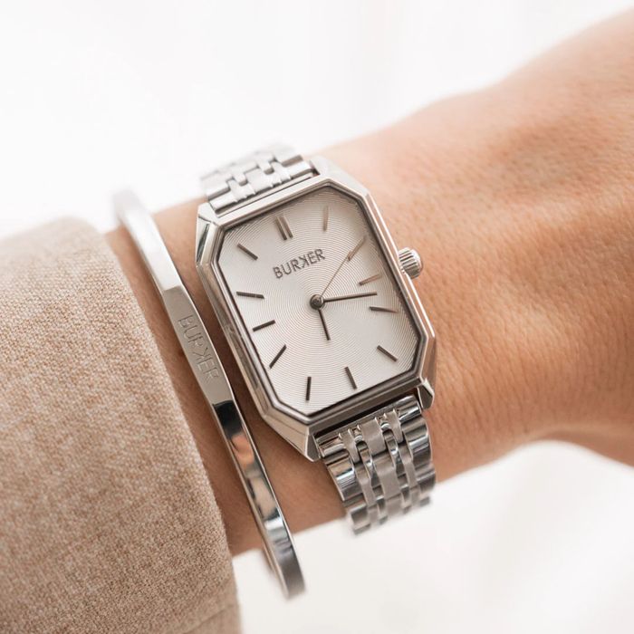 Годинник Isabel Silver White