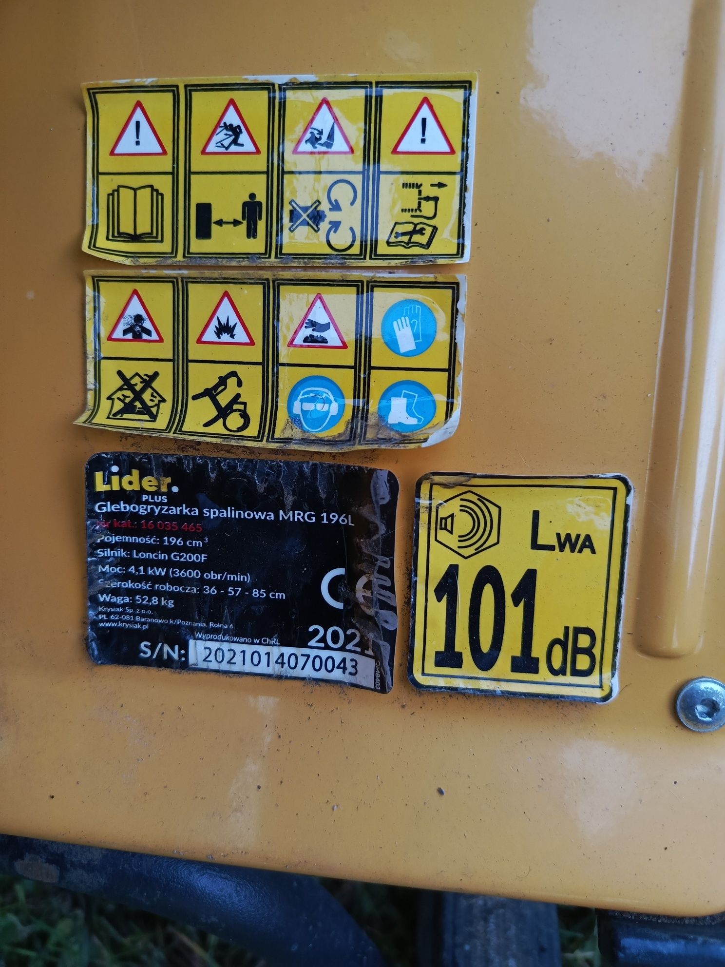 Glebogryzarka Lider, jak nowa.