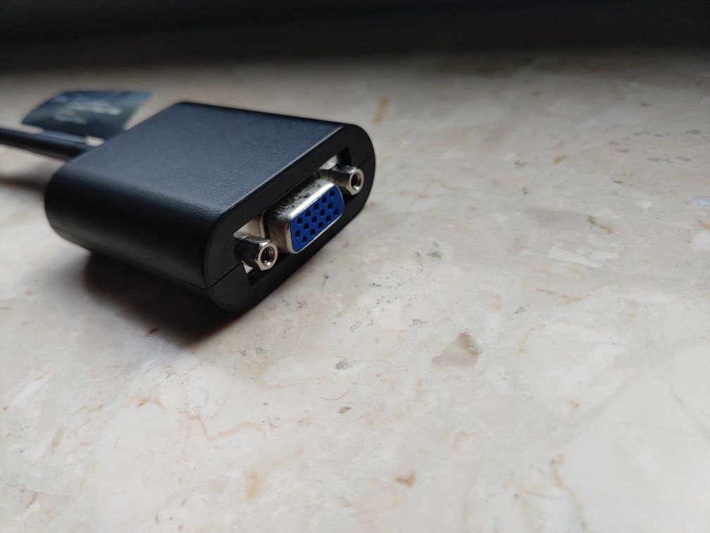 Adapter przejściówka Mini DisplayPort na VGA Dell