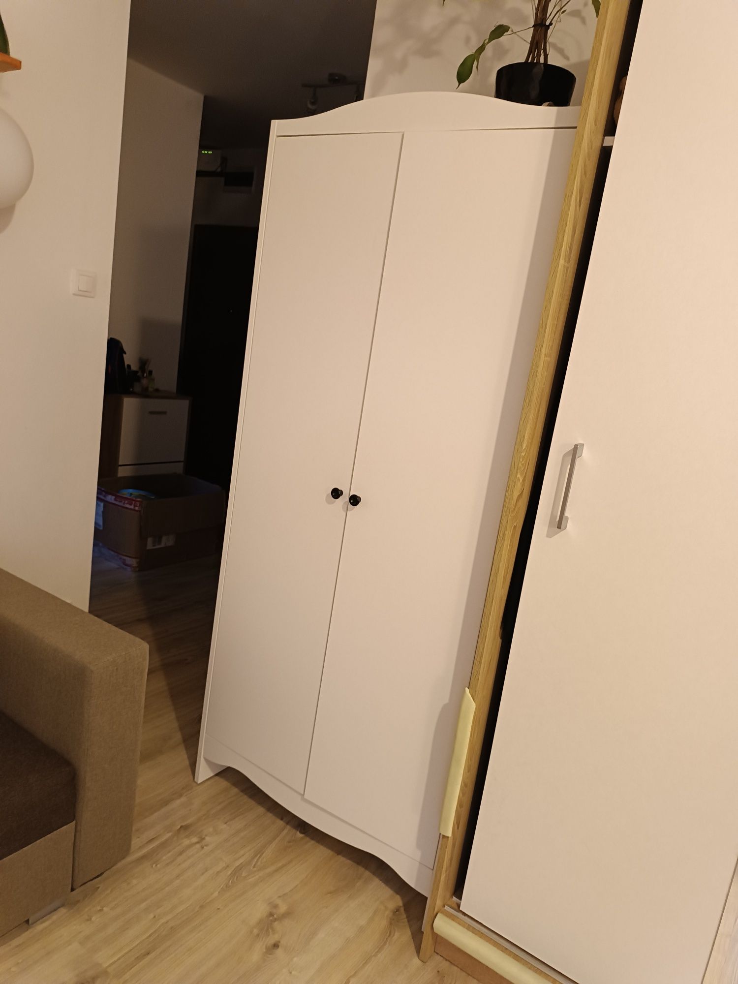 Szafa Ikea SMAGORA 80 x 187 x 50 cm biały