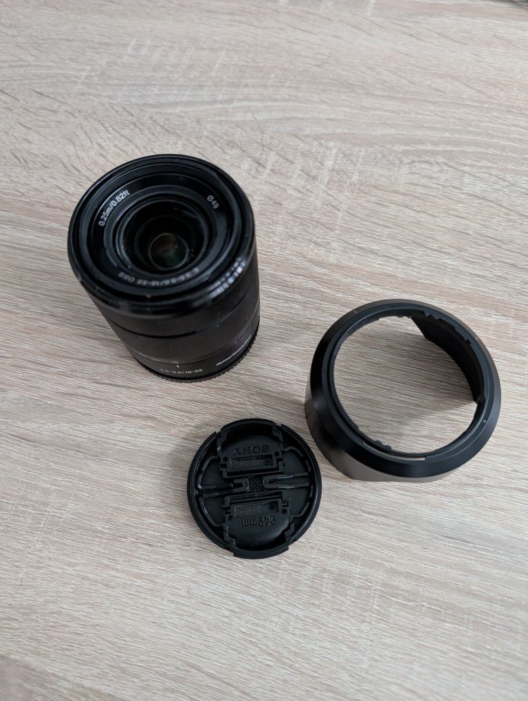 Obiektyw Sony Typ E E 18 – 55 mm F3.5-5.6 OSS  SEL1855