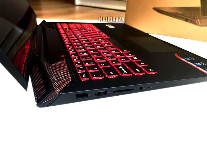 Gamingowy Laptop Lenovo Osmio i7 NVIDIA 16GB SSD W11 Do Gier Jak Nowy