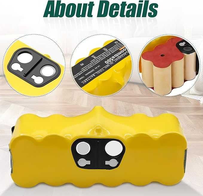 Akumulator zamienny do iRobot Roomba 5000 mAh 14,4 V