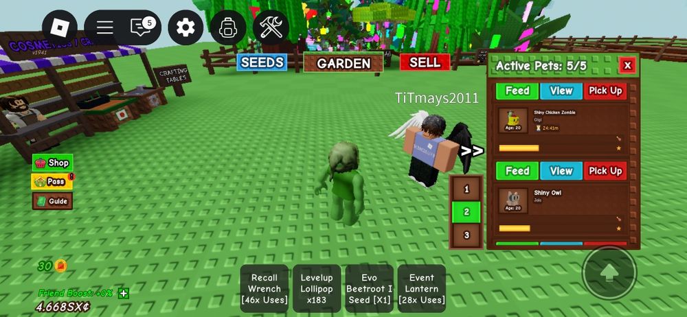 Grow a garden петы, шекели